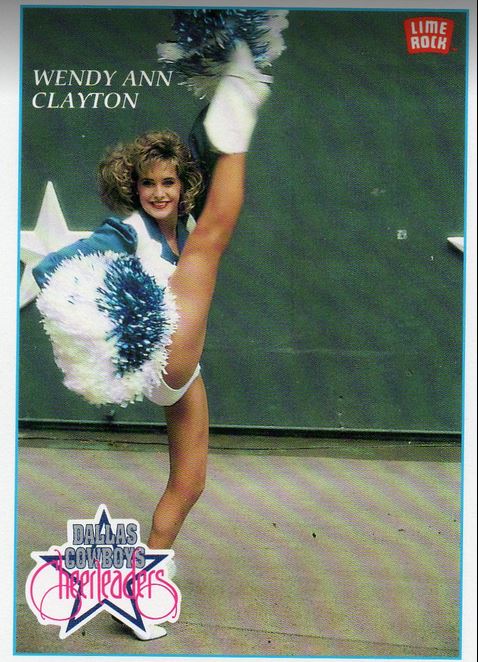 cowboys cheerleader card