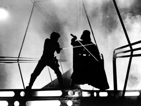 darth vader behind the scenes
