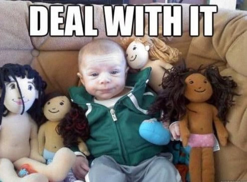 deal with it kid