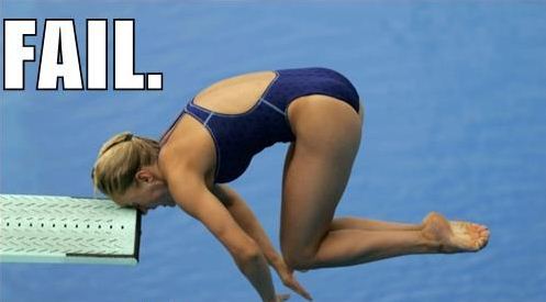 diver fails