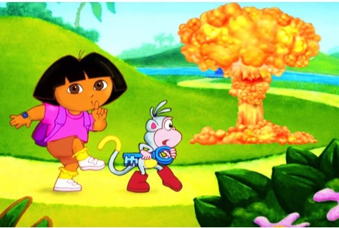 dora the explorer movie michael bay