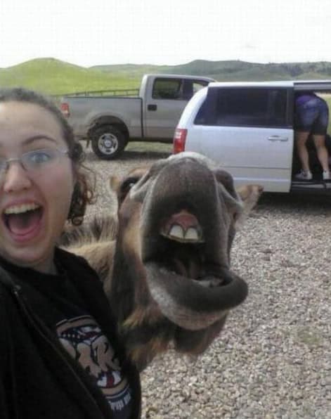 double photobomb photo