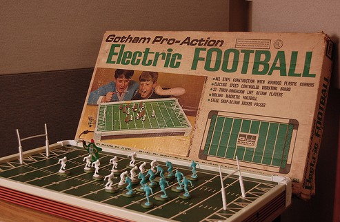 electronic vibrating football