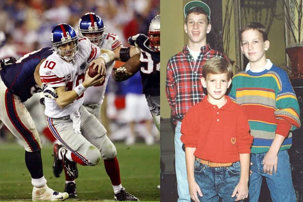 eli manning childhood