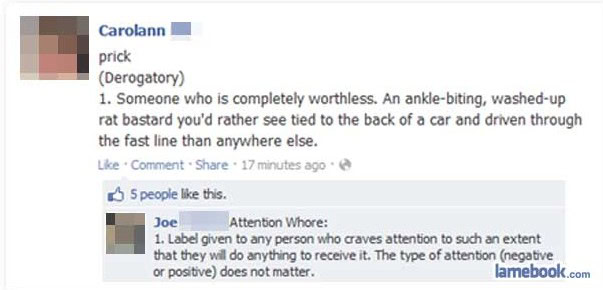 facebook attentione whore
