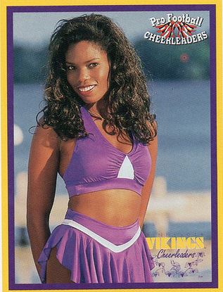 football cheerleader trading cards