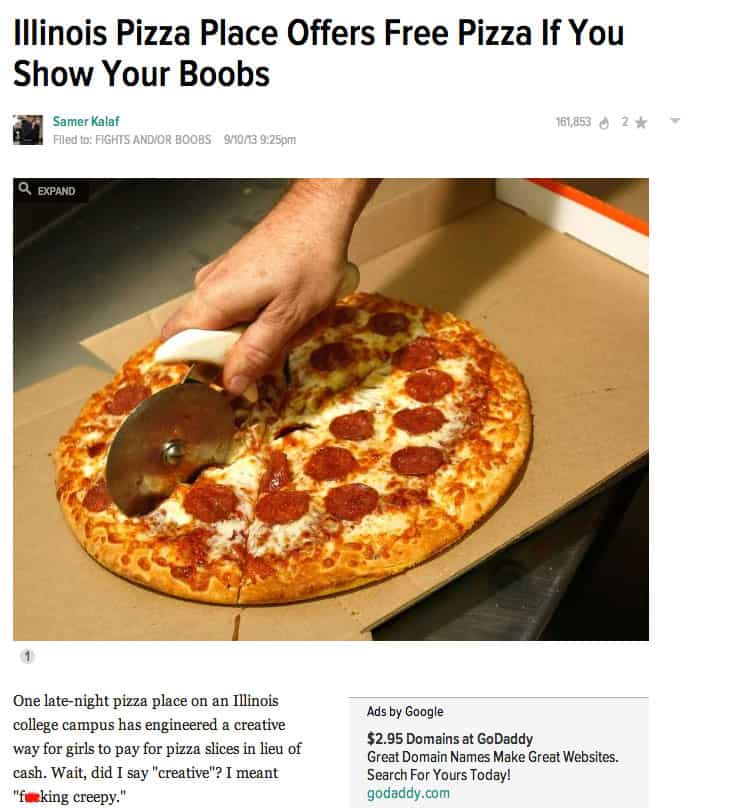 free-pizza