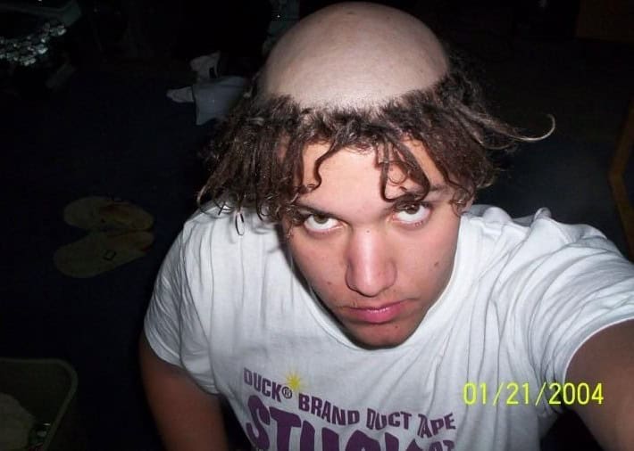 funny hairstyle