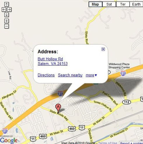funny street name google