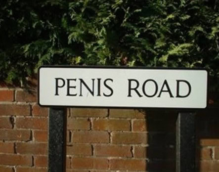 funny street names