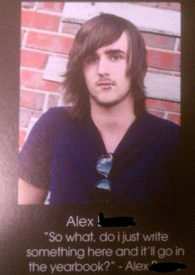 funny yearbook quotes
