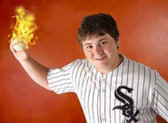 glamour shot baseball