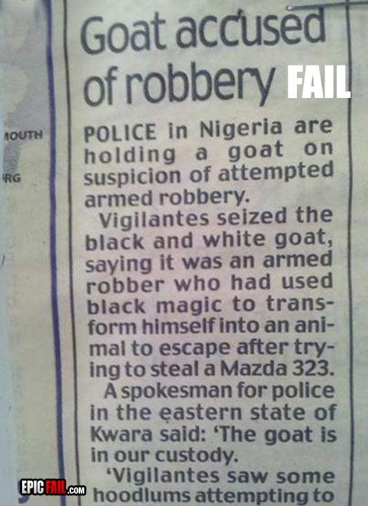 goat-robbery