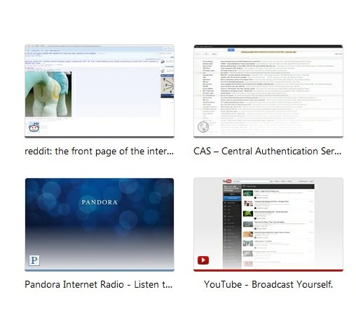 google chrome thumbnail fails