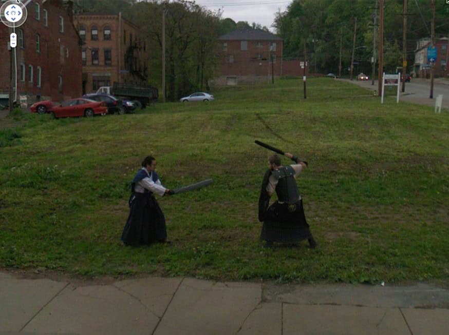 google street view ninjas