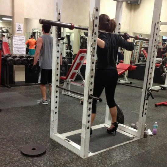 gym heels
