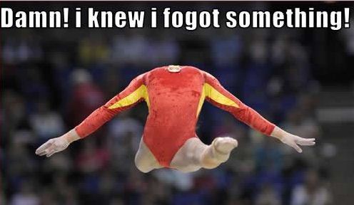 gymnastic no head