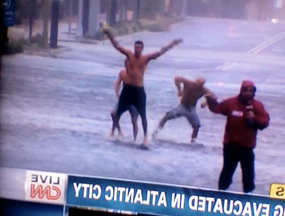 hurricane sandy dancers