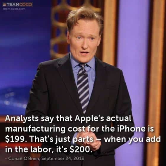 iphone joke conan