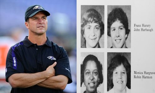 john harbaugh childhood photo