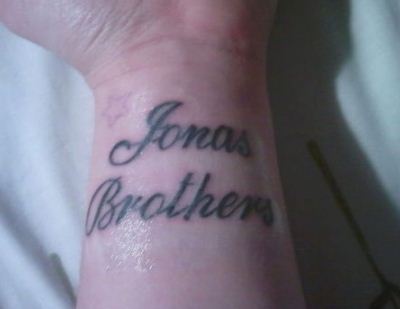 jonas brothers tattoo