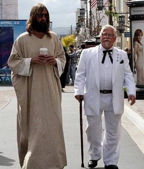 kfc jesus