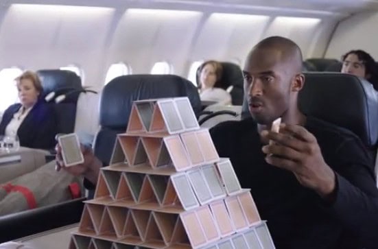 kobe bryant plane