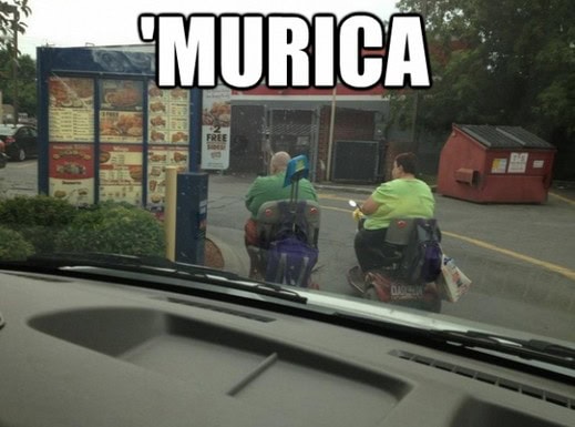 laziness level murica