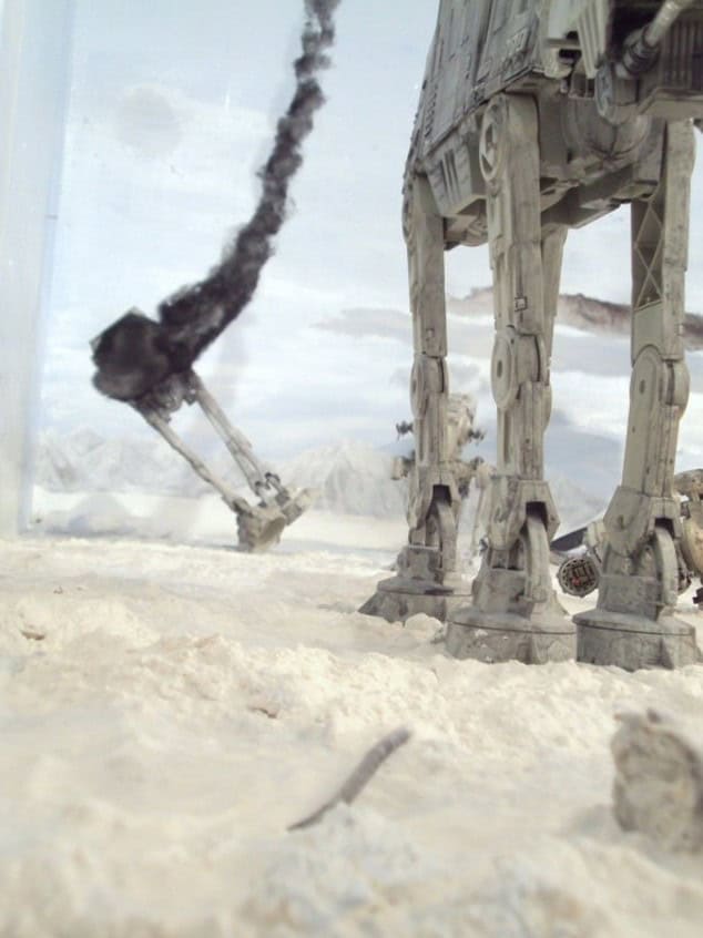 living room hoth diorama
