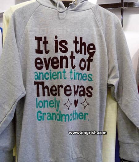 lonely shirt