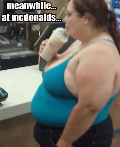 mcdonalds customer funny