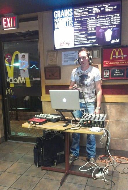 mcdonalds dj