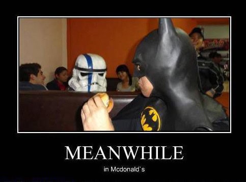meanwhile at mcdonalds