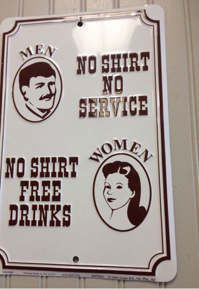 men-vs-women-sign