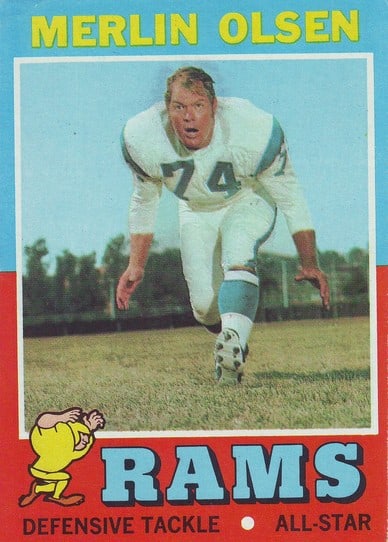 merlin olsen card