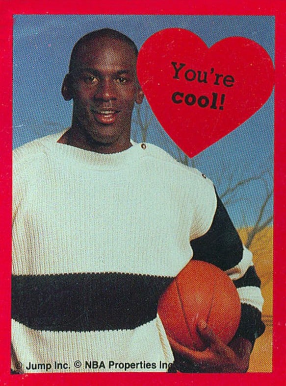 michael jordan youre cool card