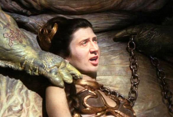 nicolas cage star wars