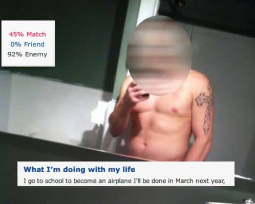 ok cupid douche