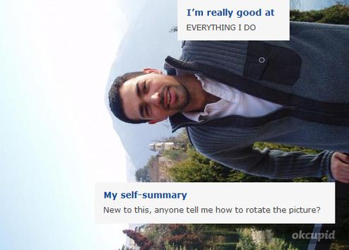 ok cupid douchebag