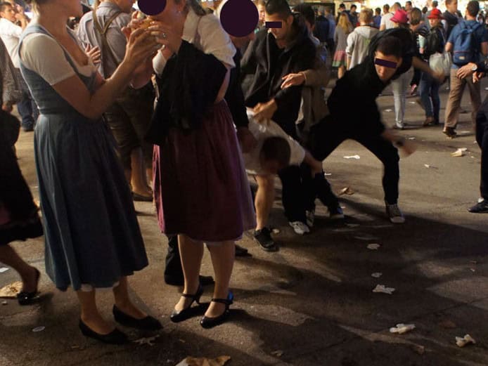 oktoberfest munich puke