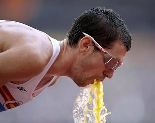 olympics puke