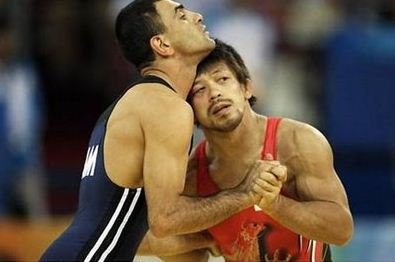 olympics wrestling funny