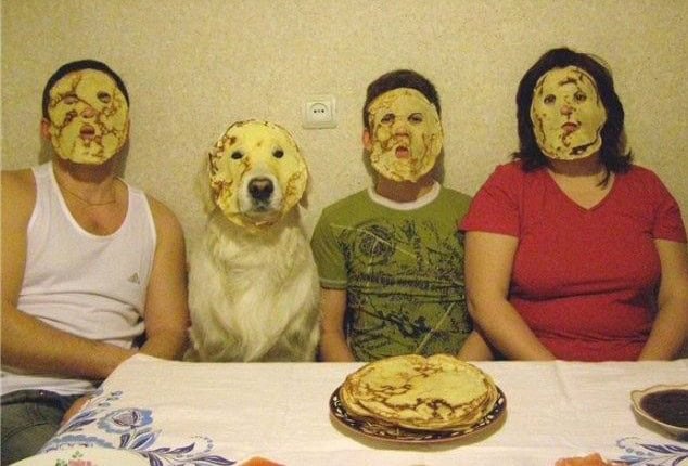 pancake family photo