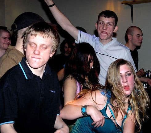party-face