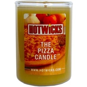 pizza candle