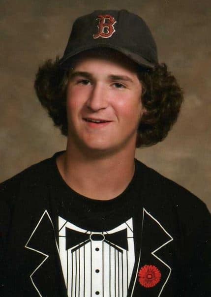 red sox senior portrait