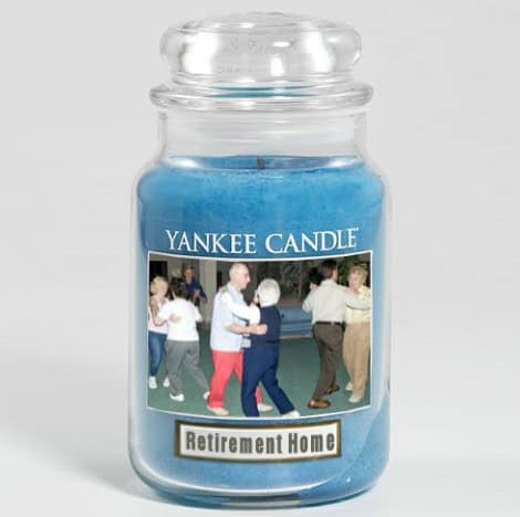 retirement home candle