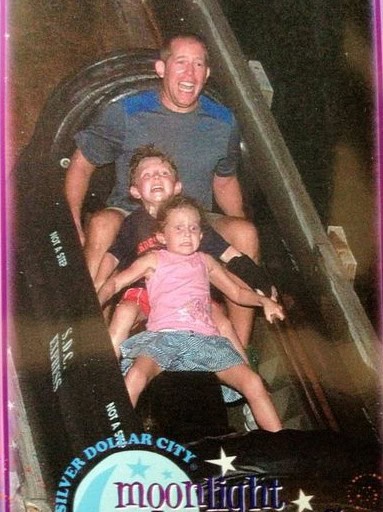 roller coaster scared kid gallery