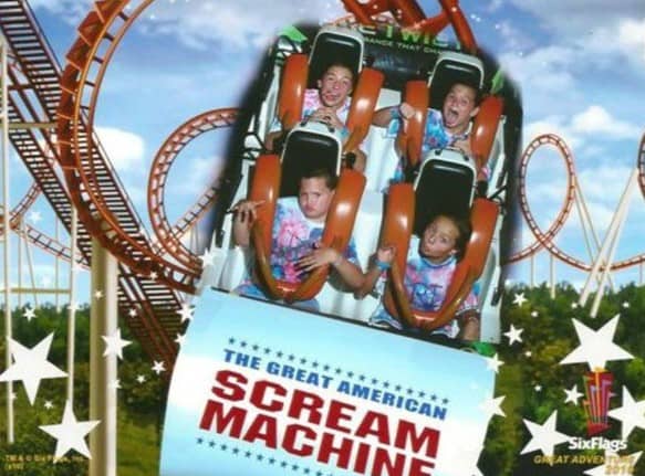 roller coaster scream machine