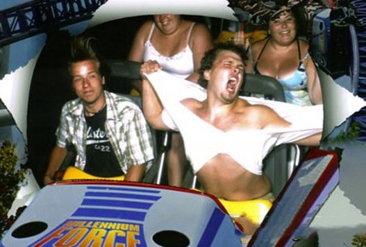 roller coaster shirt tear